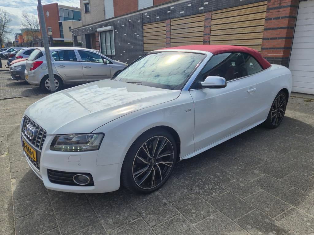 Audi S5 3.0 TFSI V6T 333PK QUATTRO | CABRIOLET | 103.000KM!, Auto's, Audi, Automaat, 2995 cc, Cabriolet, Wit