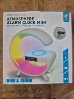 Soundlogic Mini Alarm Klok met Draadloze Oplader, Ophalen of Verzenden, Nieuw, Digitaal, Wekker of Tafelklok