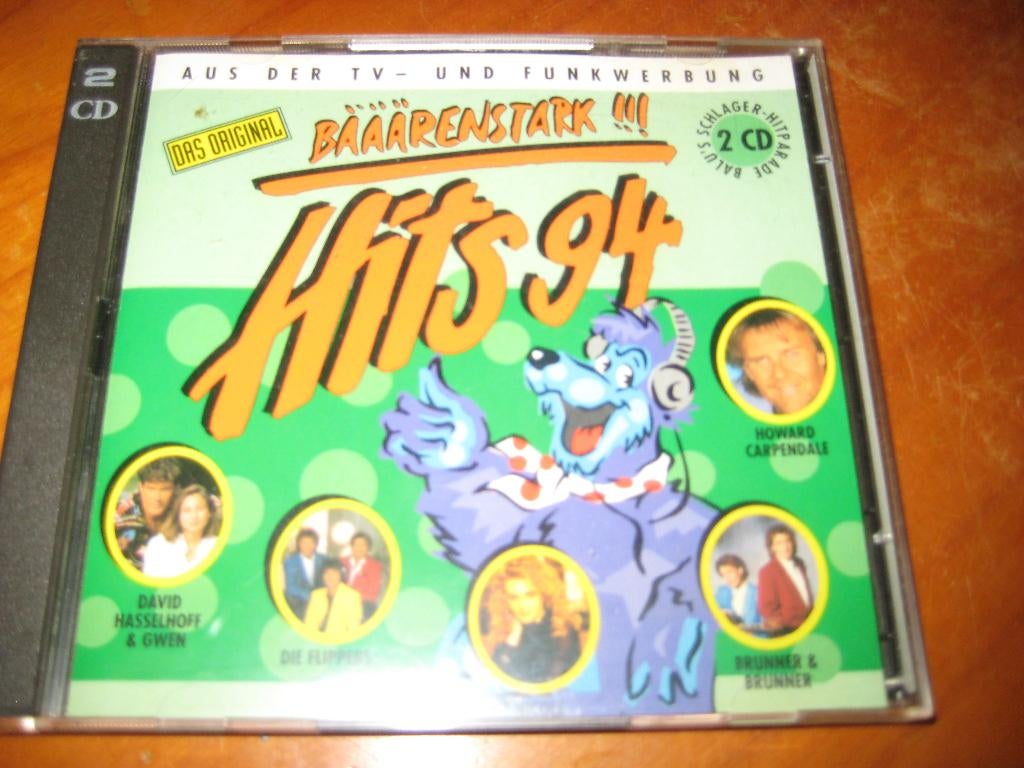 Bärenstark!!! Hits ´94, 2 CDs, Cd's en Dvd's, Cd's | Pop, Ophalen of Verzenden, 1980 tot 2000, Zo goed als nieuw