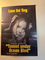 Lana Del Rey "Tunnel Under Ocean Blvd" Poster, Verzamelen, Posters, Rechthoekig Staand, Ophalen of Verzenden, Zo goed als nieuw