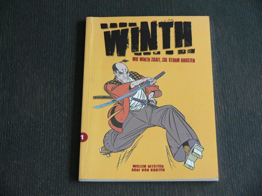 Wie Winth zaait, zal storm oogsten, Boeken, Stripboeken, Eén stripboek, Ophalen of Verzenden, Zo goed als nieuw