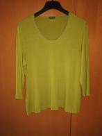 Zeer mooi geelgroen shirt GERRY WEBER 44-46 snazzeys, Verzenden, Maat 46/48 (XL) of groter, Zo goed als nieuw, Lange mouw