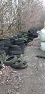 Gratis oude autobanden/kuilbanden, Ophalen