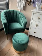 Richmond Interior Fauteuil en Poef - Zo goed als nieuw, Ophalen, Zo goed als nieuw, Stof, 75 tot 100 cm