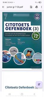 Oefenboekje groep 7, rekenen en taal. Cito deel 3, Ophalen of Verzenden, Nieuw, Overige niveaus, Nederlands