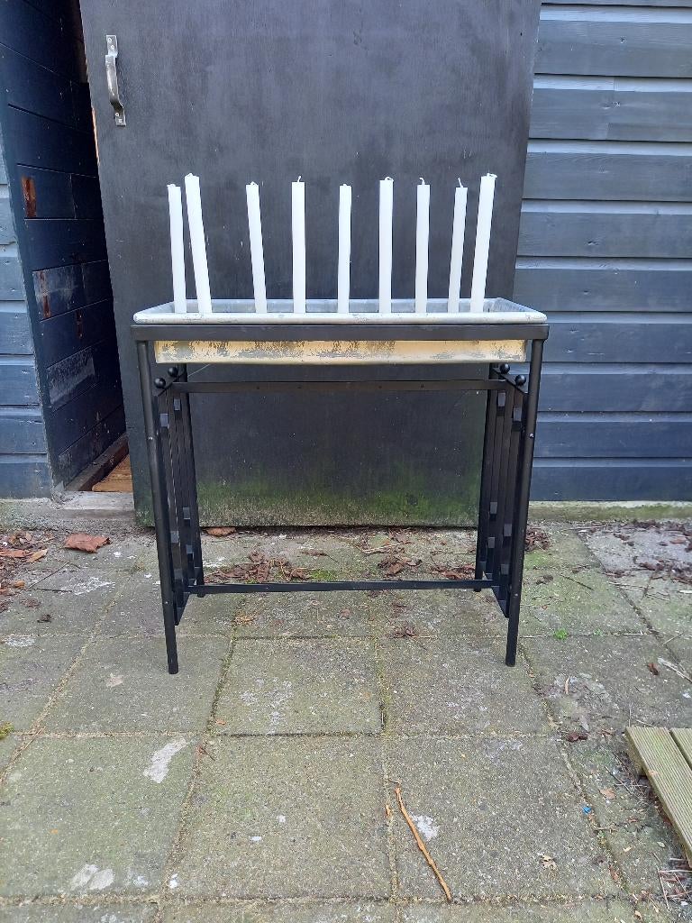 Oude Franse Offertafel / Devotietafel, Ophalen