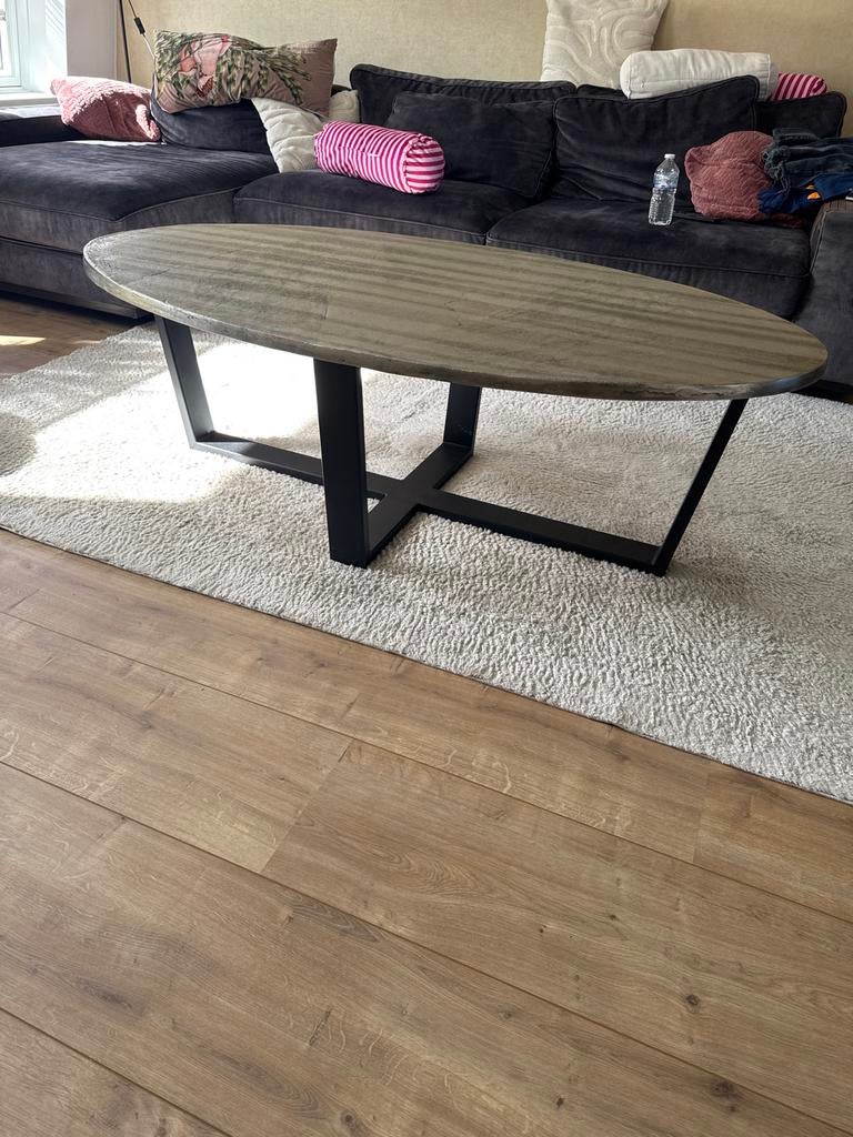 PTMD juup brons salontafel van staal in nieuwstaat, Huis en Inrichting, Tafels | Salontafels, Ophalen, 100 tot 150 cm, 50 tot 100 cm