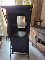 2x OPBERGKAST PESCADERO TALL BLACK 2.0, Ophalen, Zo goed als nieuw, Campingkast