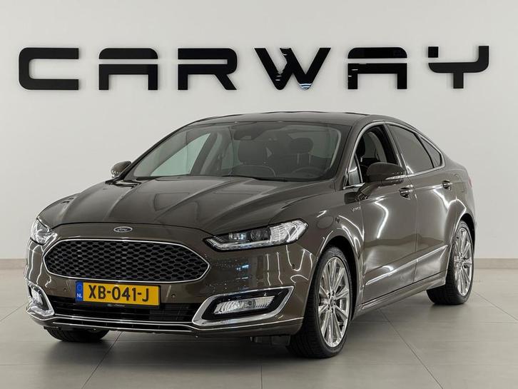 Ford Mondeo 2.0 IVCT HEV Vignale Massage NL-Auto NAP, Auto's, Ford, Bedrijf, Te koop, Mondeo, ABS, Achteruitrijcamera, Airbags
