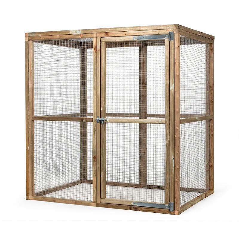 Houten Kippenren Ruben