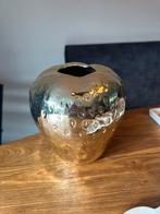 Goudkleurige aardbei vaas, Huis en Inrichting, Woonaccessoires | Vazen, Overige materialen, Overige kleuren, Ophalen of Verzenden