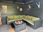 Comfortabele loungeset met  kussens, Ophalen, Gebruikt, Loungeset, Bank