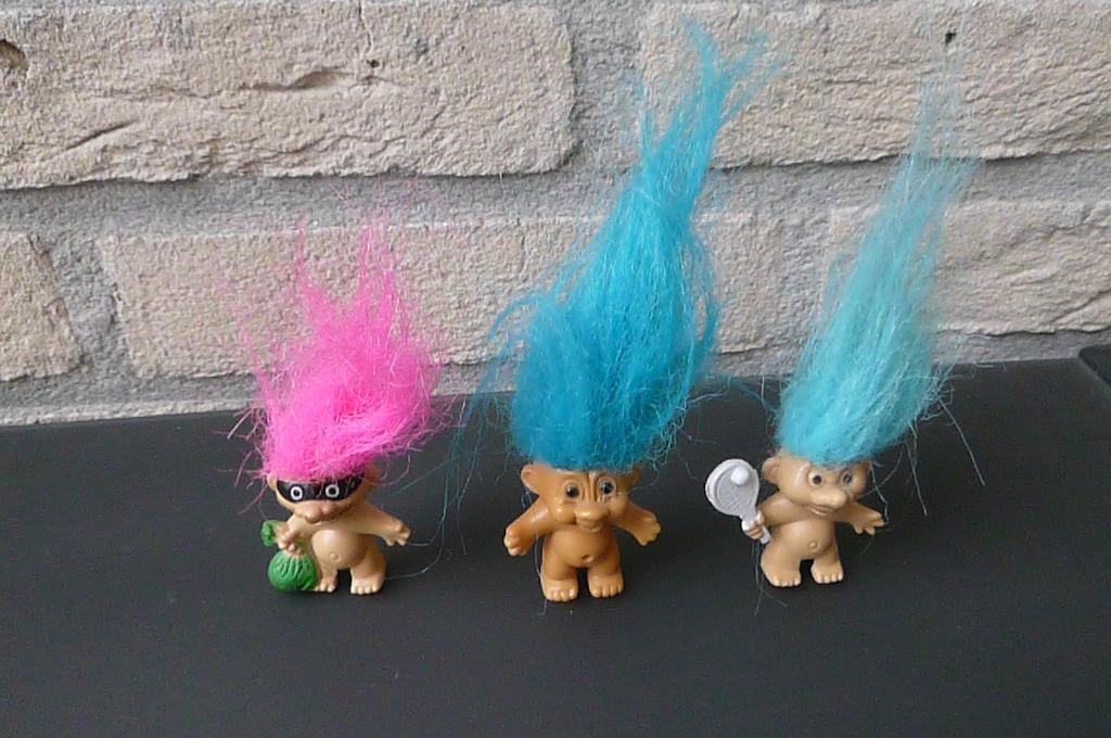 3 kleine trollen, Verzamelen, Retro, Ophalen of Verzenden, Overige typen