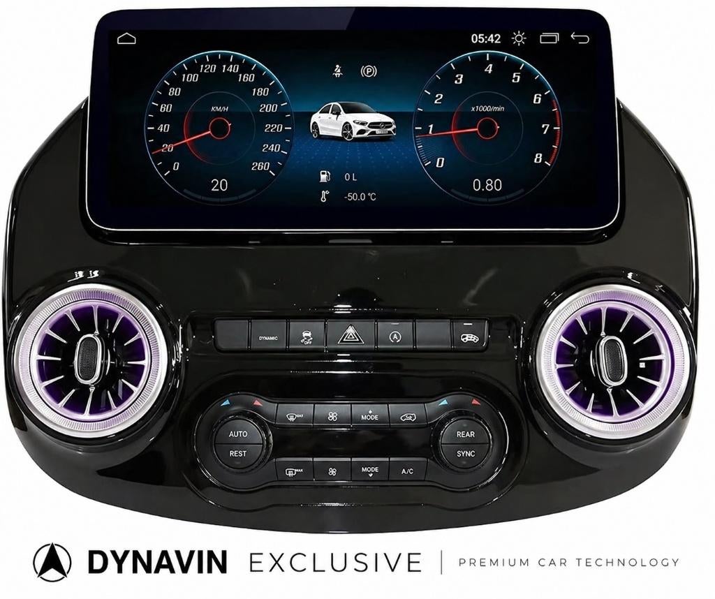 android scherm mercedes vito carkit apple carplay Dynavin, Auto diversen, Autoradio's, Ophalen of Verzenden