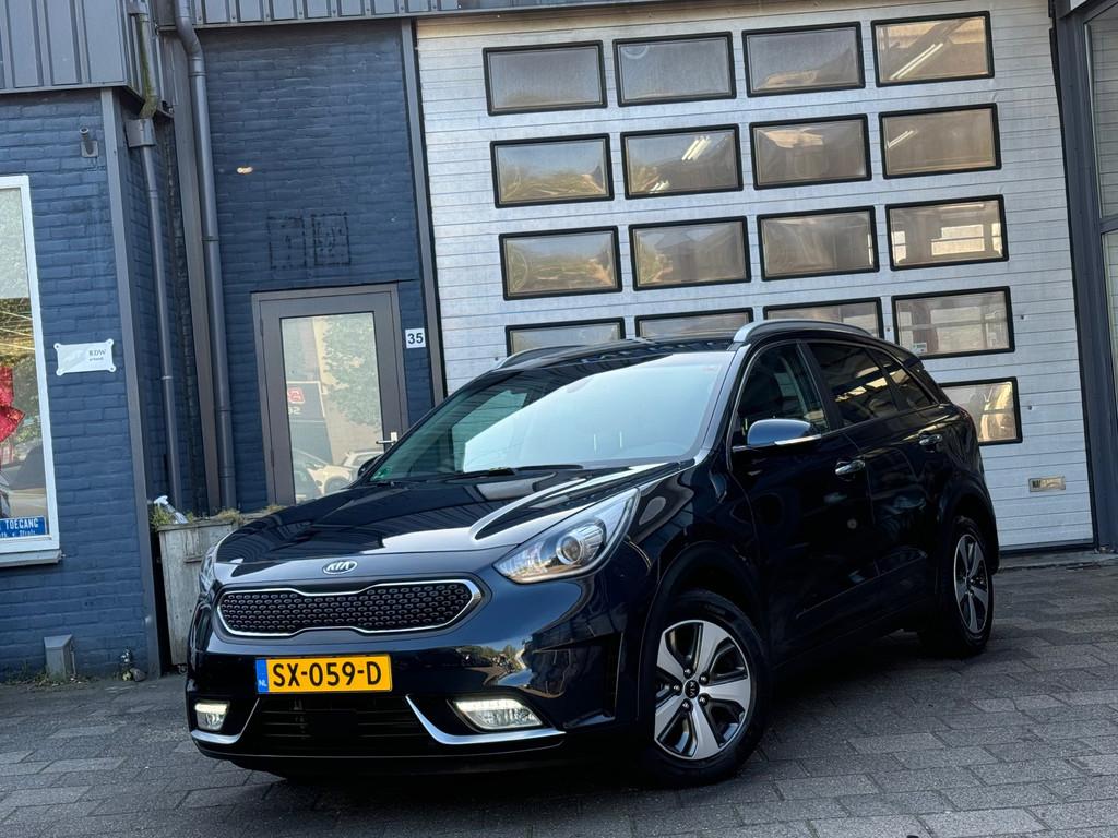 Kia Niro 1.6 GDi Hybrid BusinessLine| Clima | Navi | Camera, Auto's, Kia, Gebruikt, Euro 6, Blauw, 26 km/l