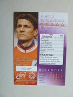 Futera card. Khalid.Boulahrouz. ex Feyenoord, Ophalen of Verzenden, Zo goed als nieuw, Feyenoord, Overige typen