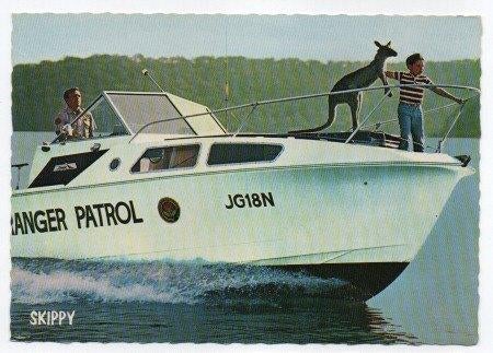 Skippy 1968, Verzamelen, Ansichtkaarten | Themakaarten, Ophalen, 1960 tot 1980, Ongelopen, Sterren en Beroemdheden