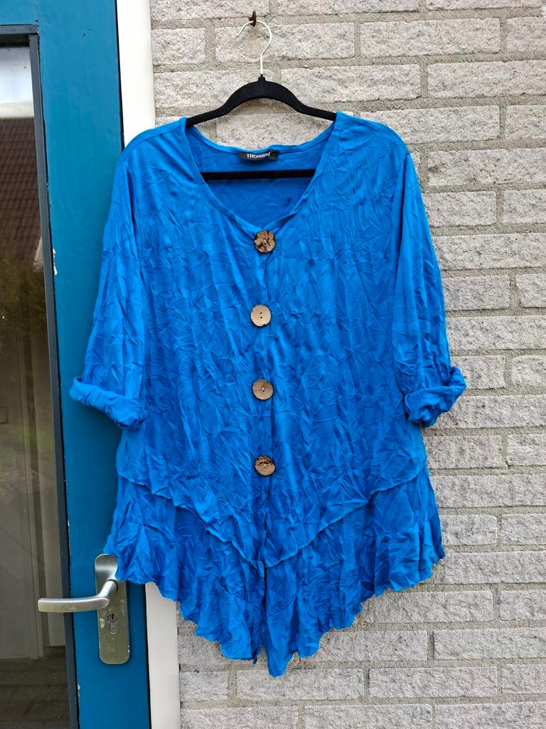 Hele mooie TUNIEK van THOMBIQ, NIEUW, mt 40-48, Ophalen of Verzenden, Nieuw, Maat 38/40 (M), Blauw