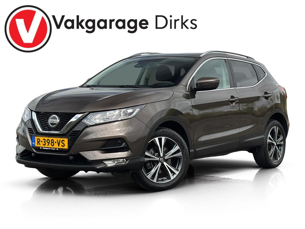 Nissan Qashqai 1.3 DIG-T 160 PK Aut7 N-Connecta ✅ Pano ✅, Stof, Gebruikt, 4 cilinders, Qashqai