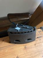 Antiek strijkijzer met houten handvat, Antiek en Kunst, Ophalen of Verzenden