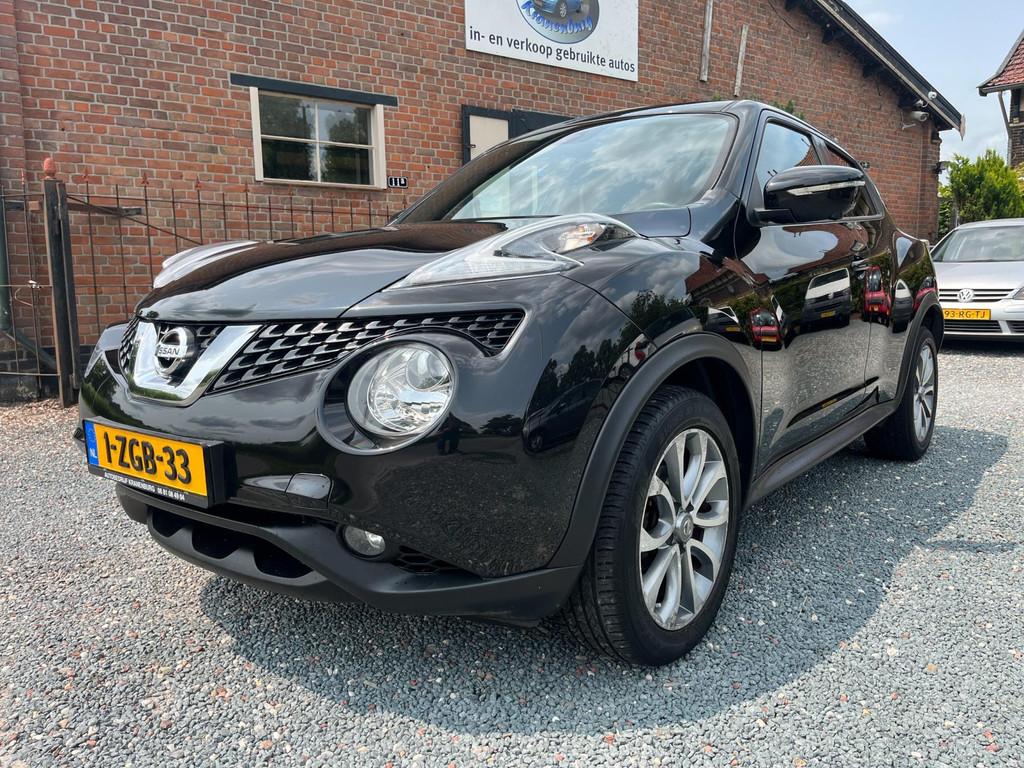 Nissan Juke 1.2 DIG-T S/S Connect Edition ( Climate controle, Voorwielaandrijving, Stof, Zwart, 116 pk