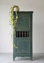 OPRUIMING Vintage Queen Anne eendeurskast brocante kast, Ophalen of Verzenden