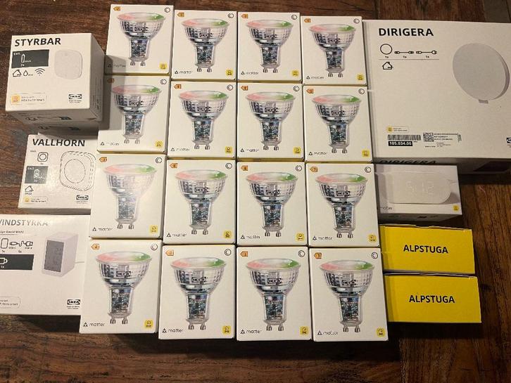 Ikea Kajplatz smart lampen smartpakket, Huis en Inrichting, Lampen | Losse lampen, Nieuw, Led-lamp, Minder dan 30 watt, E27 (groot)
