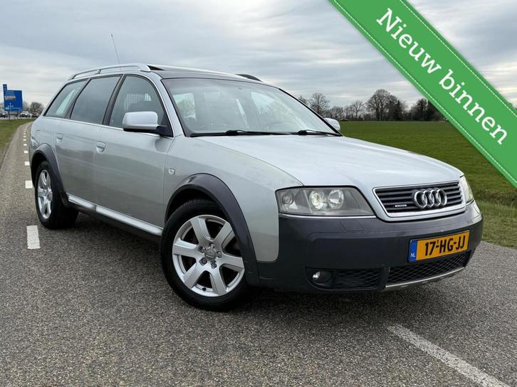 Audi A6 Allroad Quattro 2.7 V6 Aut Exclusive | 250pk, Auto's, Audi, Bedrijf, Te koop, A6, 4x4, ABS, Airbags, Airconditioning, Alarm