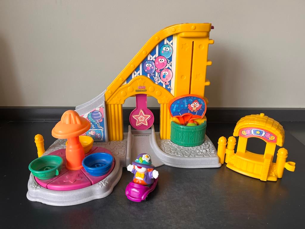 Fisher-Price Little People Kermis Speelset, Ophalen of Verzenden, Gebruikt, Overige typen