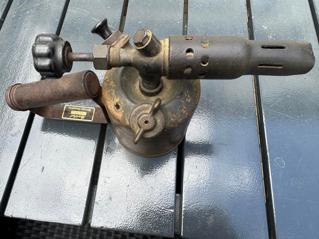 Vintage Barthel Benzinebrander 220 - Gebruikssporen, Antiek en Kunst, Ophalen
