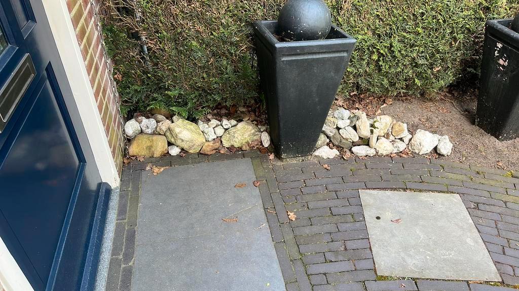 Zwerfkeien groot klein, Tuin en Terras, Grind, Keien en Split, Ophalen, Zo goed als nieuw