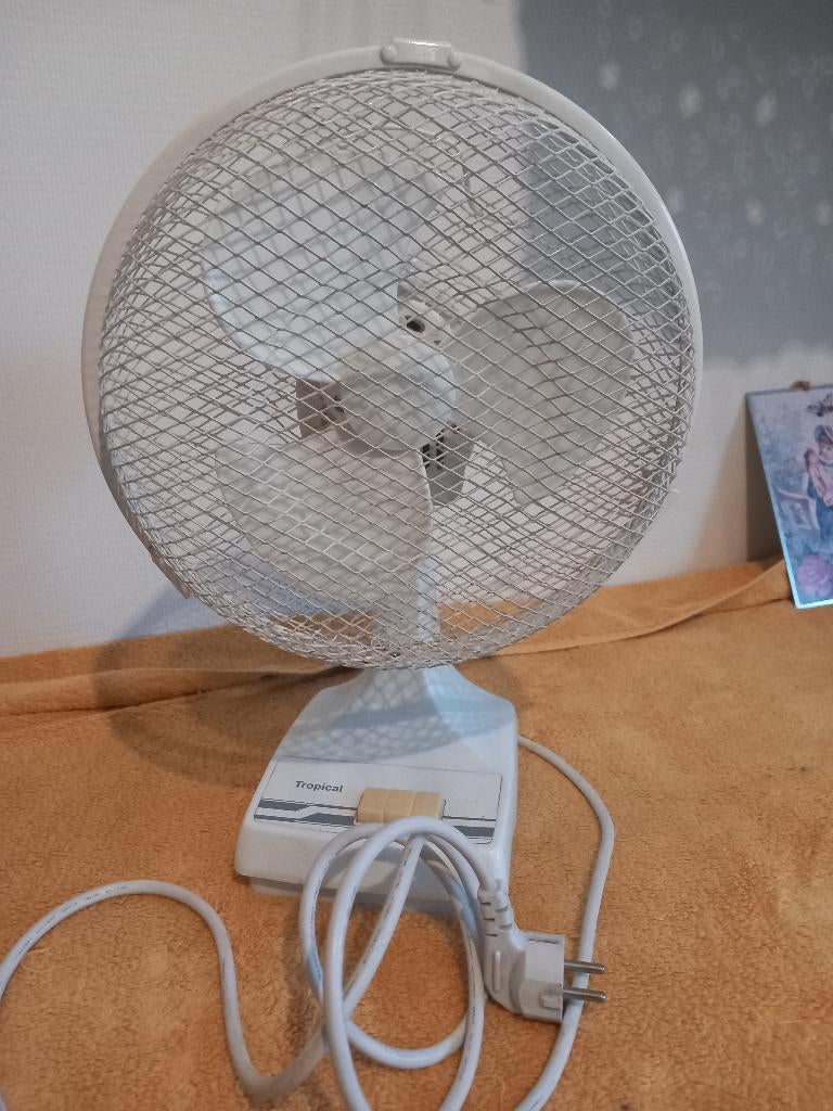 Tafelventilator, Witgoed en Apparatuur, Ophalen, Zo goed als nieuw, Tafelventilator