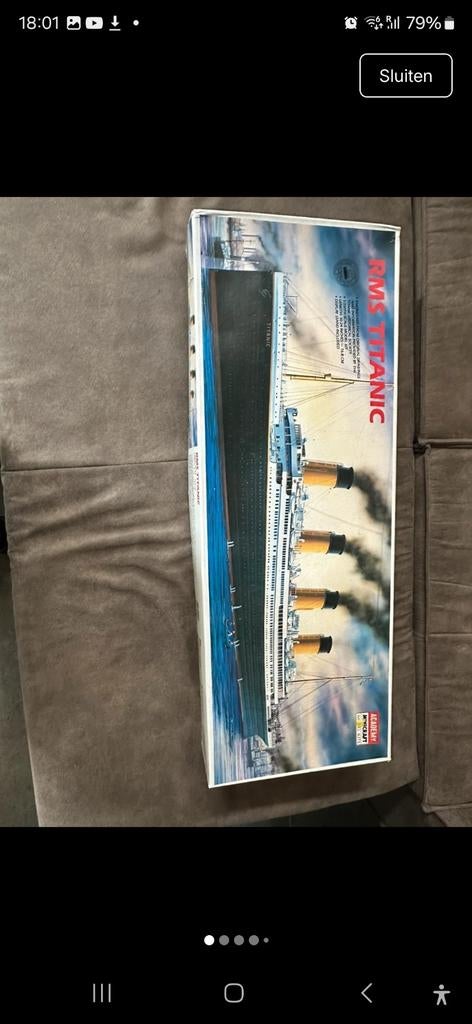 Revell RMS Titanic Modelbouw Kit 1:350, Hobby en Vrije tijd, Ophalen of Verzenden, Nieuw, 1:32 tot 1:50, Revell