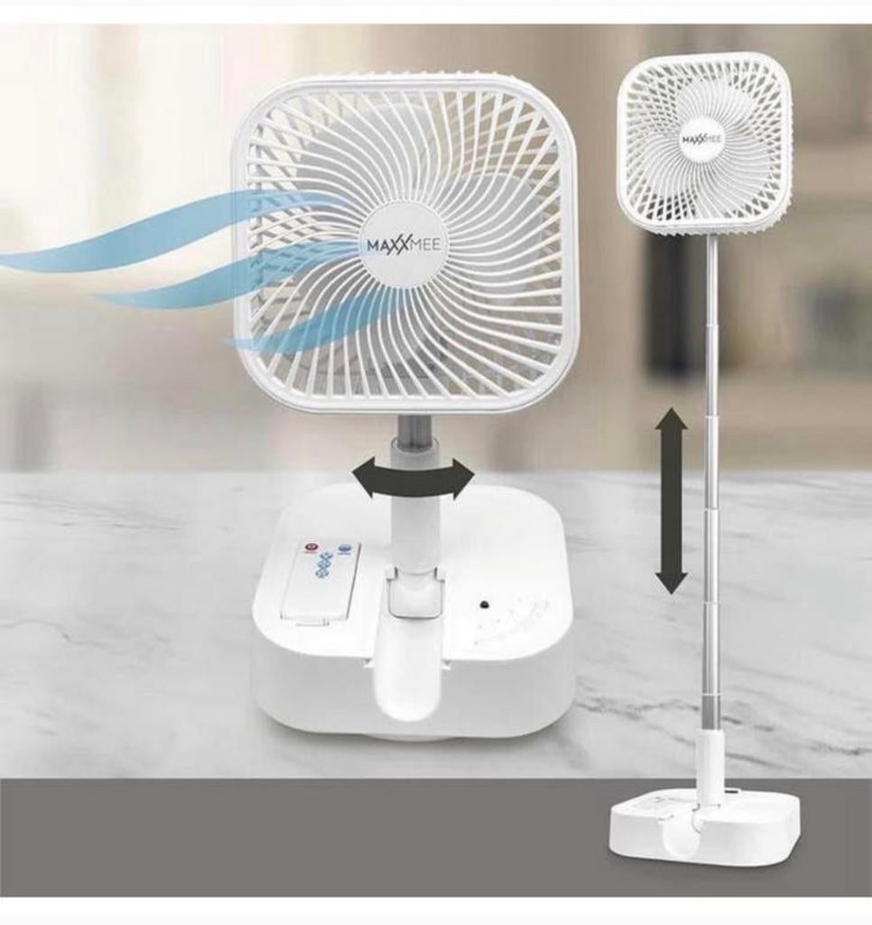 NIEUW accu tafelventilator verstelbaar + afstandsbediening, Witgoed en Apparatuur, Ventilatoren, Nieuw, Ophalen of Verzenden, H