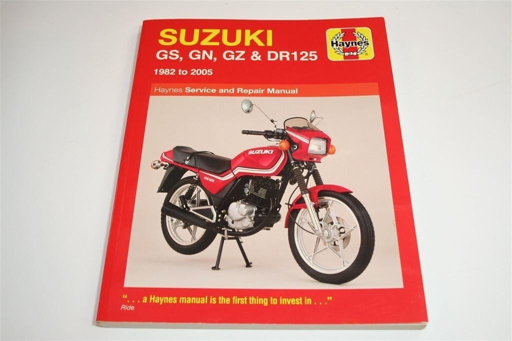 Suzuki 125cc Werkplaatshandboek [1982-2005] — Haynes, Ophalen of Verzenden, Suzuki