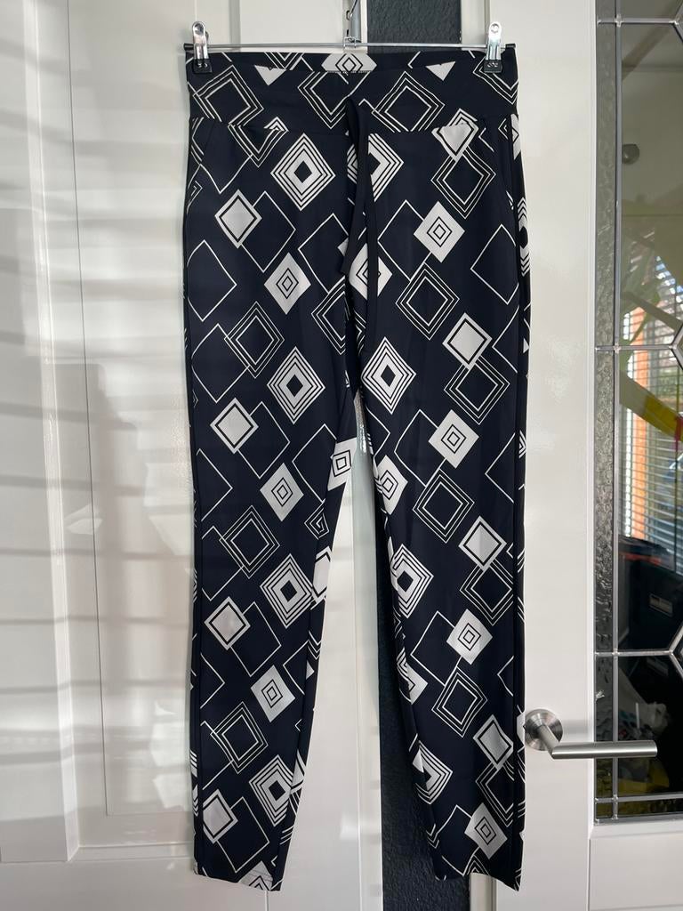 Maat m broek STUDIO ANNELOES travelstof, Maat 38/40 (M), Verzenden, Zwart, Zo goed als nieuw