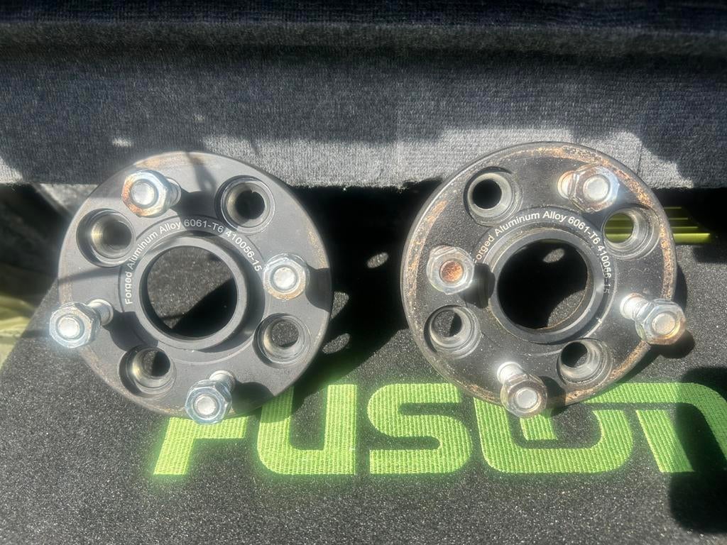 Wielspacers 4x100 Naaf 56.1 – 15mm – set van 2, Auto-onderdelen, Besturing, Ophalen of Verzenden, Gebruikt, MG