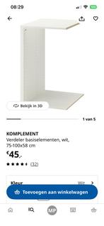 Komplement Verdeler wit Ikea pax kast, Ophalen, 50 tot 100 cm, Zo goed als nieuw, Minder dan 100 cm