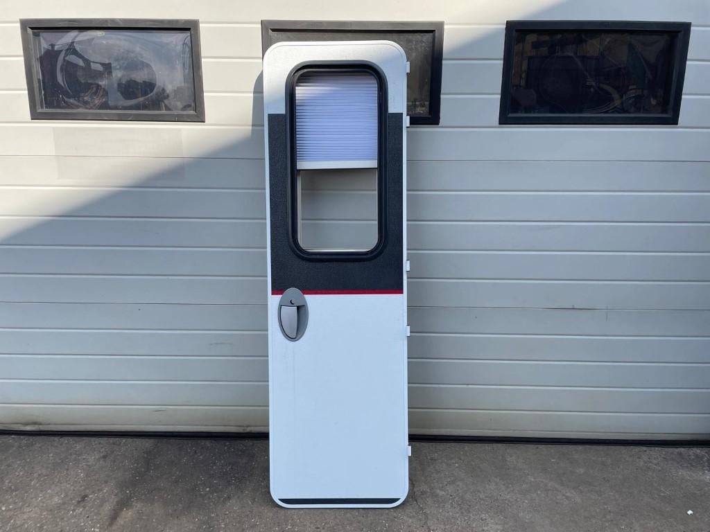 Camper deur, rechtsdraaiend, Glas ONTBREEKT, Caravans en Kamperen, Camper-accessoires, Ophalen, Gebruikt, /, /