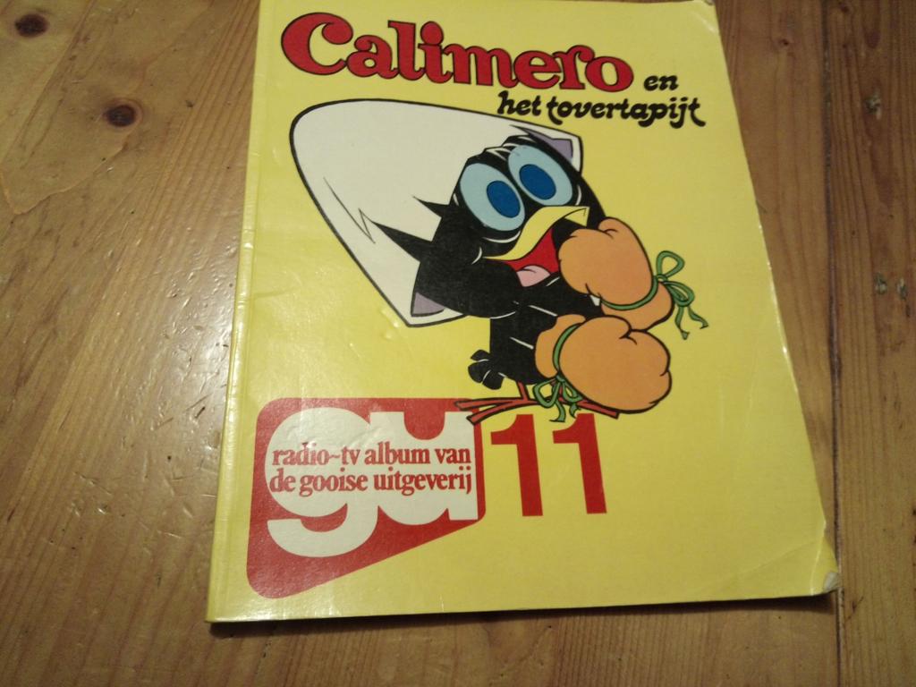 Calimero en het tovertapijt stripboek, Ophalen of Verzenden