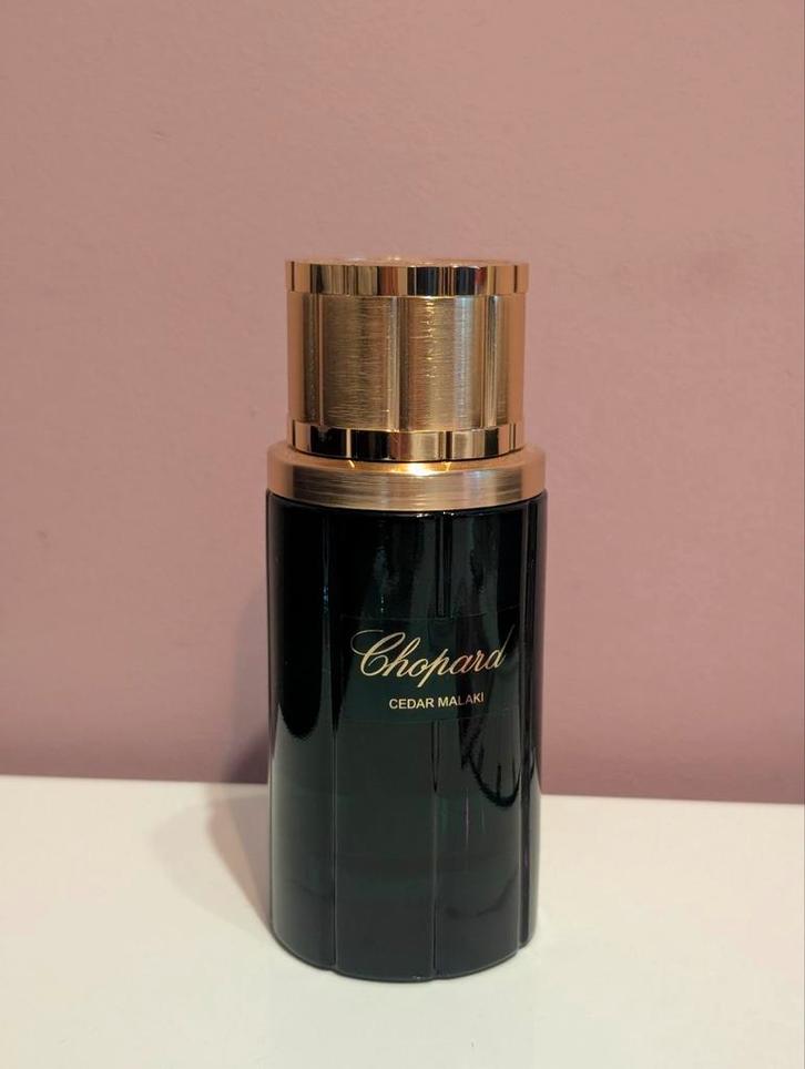 Chopard Cedar Malaki Eau de Parfum 80ml - Zo goed als nieuw, Sieraden, Tassen en Uiterlijk, Uiterlijk | Parfum, Zo goed als nieuw