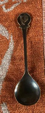 Zilverstad pleet suikerlepel de Zonnebloem, Antiek en Kunst, Antiek | Bestek, Ophalen of Verzenden