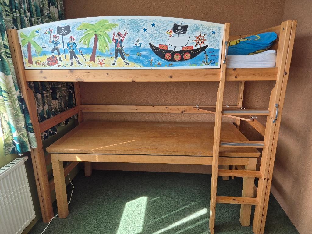 Lifetime hoogslaper, Ophalen, Gebruikt, Eenpersoons, 160 tot 180 cm