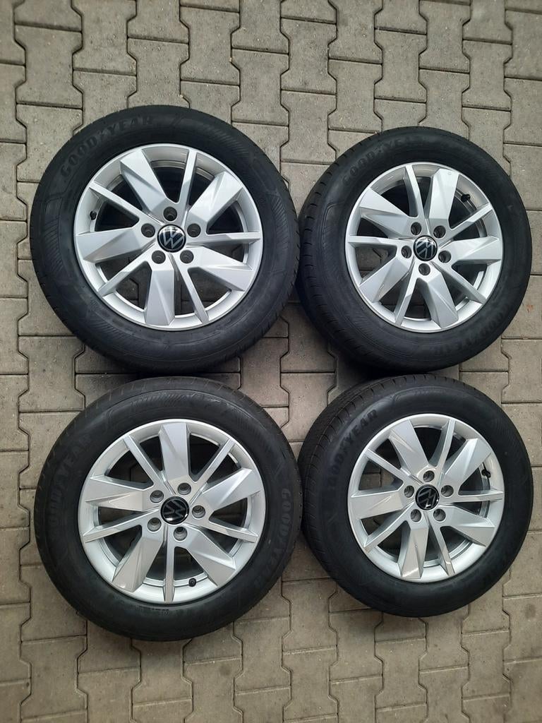NIEUWE 16 inch velgen 5×112 VW CADDY PASSAT AUDI SEAT SKODA, Gebruikt, 16 inch, Banden en Velgen, Personenwagen