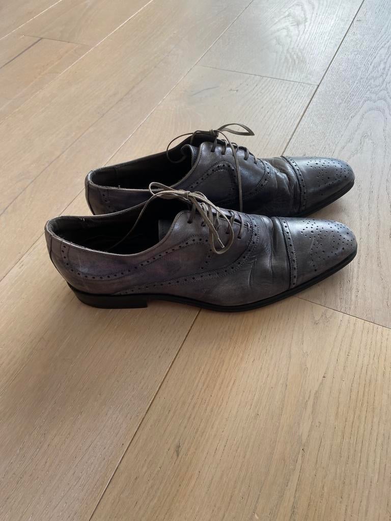 Alveare 42 nieuwstaat grijs, Kleding | Heren, Schoenen, Overige kleuren, Ophalen of Verzenden, Zo goed als nieuw, Veterschoenen