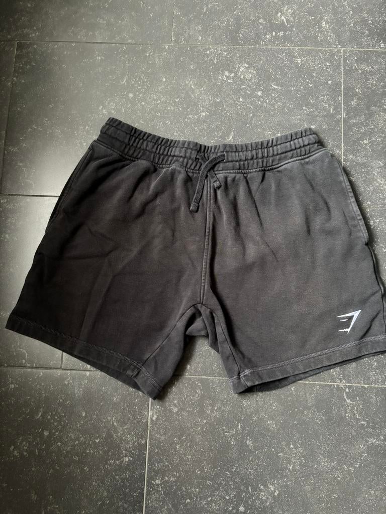 Zwarte sportbroek Gymshark, maat M, Kleding | Heren, Maat 48/50 (M), Zwart, Ophalen of Verzenden, Zo goed als nieuw