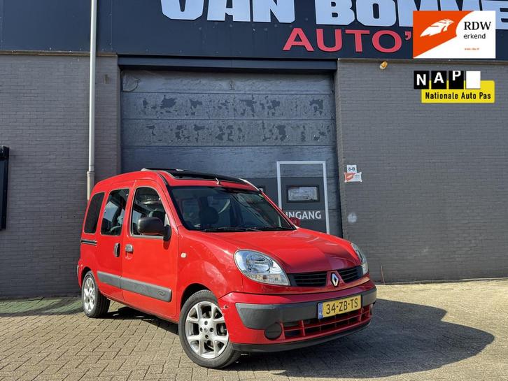 Renault Kangoo 1.2-16V Expression ElecPakket.Panodak.Trekhaa, Auto's, Renault, Bedrijf, Te koop, Kangoo, ABS, Airbags, Alarm, Centrale vergrendeling