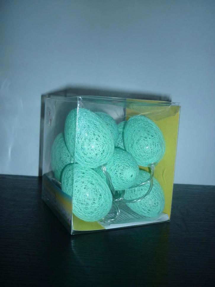 Paaseieren LED verlichting / Paaseitjes met licht / slinger, Diversen, Pasen, Nieuw, Ophalen of Verzenden