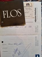 Vloerlamp van Flos. Wit, Ophalen, Design, Minder dan 100 cm, Glas