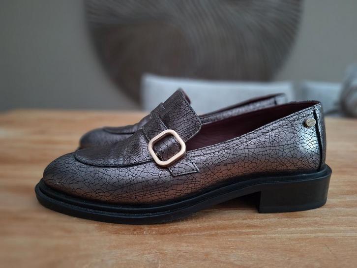Nieuwstaat! Prachtige loafers Fred de la Bretoniere,  38, Kleding | Dames, Schoenen, Zo goed als nieuw, Instappers, Overige kleuren